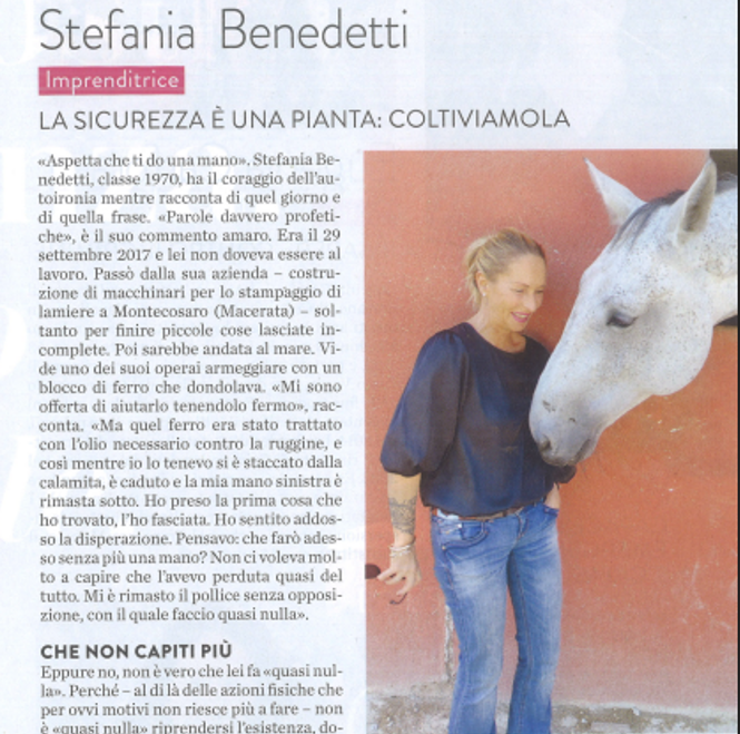 ANMIL PRO: Stefania Benedetti tra le 100 donne dell’anno